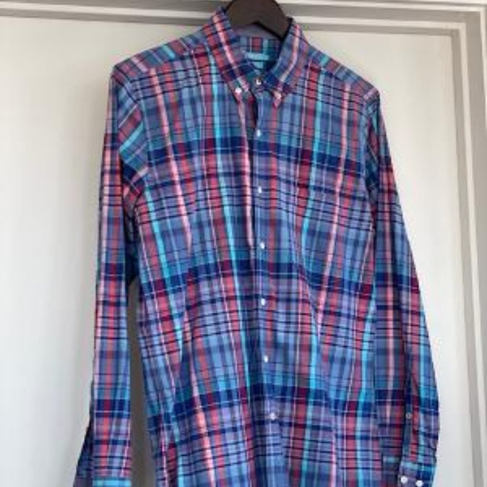 J. Mclaughlin Cotton Dress Shirt